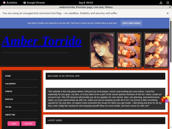 Ambertorrido Free Trial Subscription