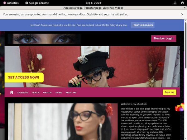 Anastasia Vega Premium Account