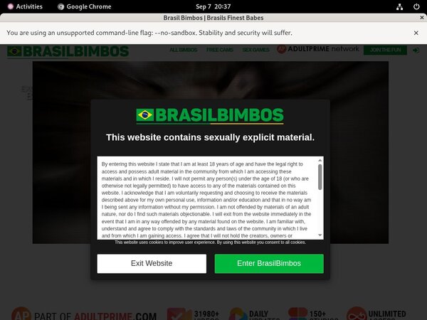 Brasilbimbos.com Alternate Payment