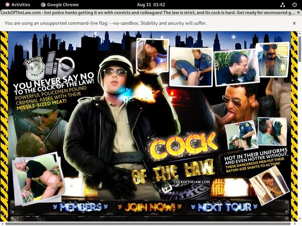 Cock Of The Law Free Acount