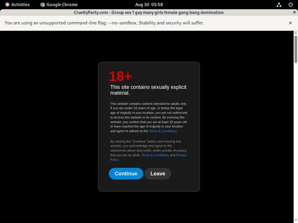 Crueltyparty.com Epoch Payment