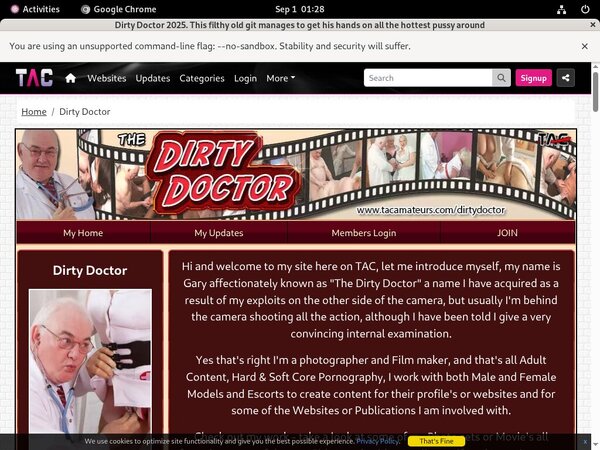 Dirty Doctor Membership Discounts