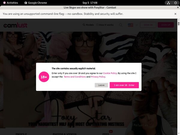 FoxyStar Porn Accounts