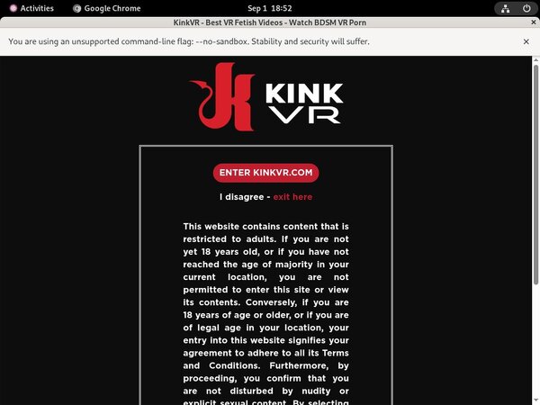 Free Kink VR Password Account