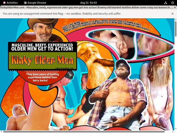 Free Kinky Older Men Promo Code