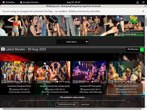 Free Riobang.com Trial Memberships