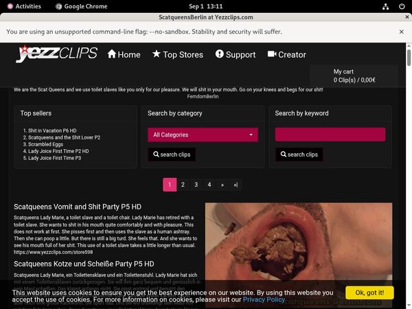 Free Yezzclips.com Videos