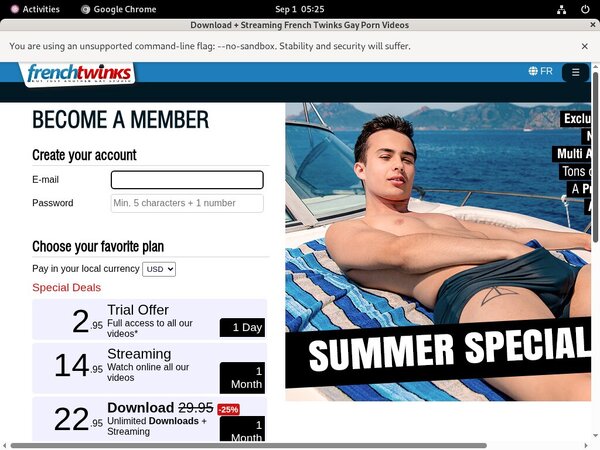 Frenchtwinks Account Password