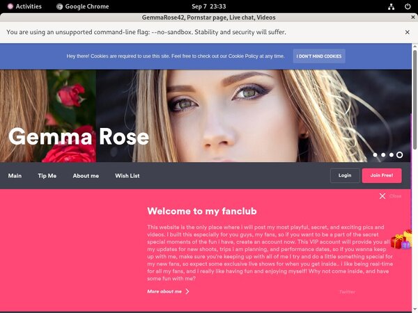 GemmaRose42 Trial Membership $1 GemmaRose42 Trial Membership $1