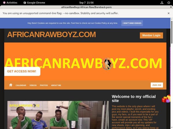 Get A Free AfricanRawBoyz Membership Get A Free AfricanRawBoyz Membership