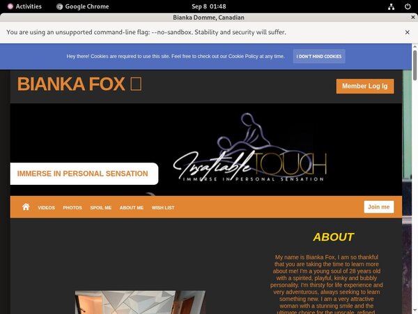 Get Bianka Fox Password