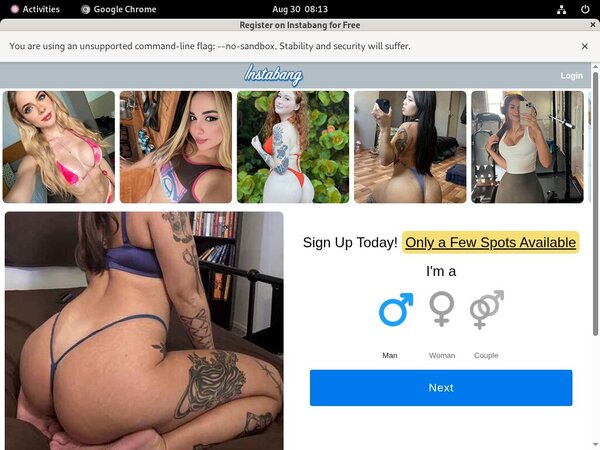 Instabang Network Password