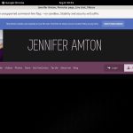 Jennifer Amton Without Card