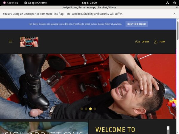 Joclynsgarage.com With Iphone