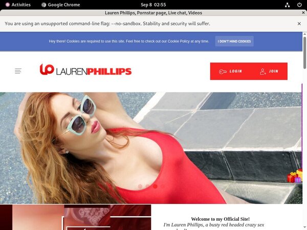 LaurenPhillips Parola D'ordine Gratuito