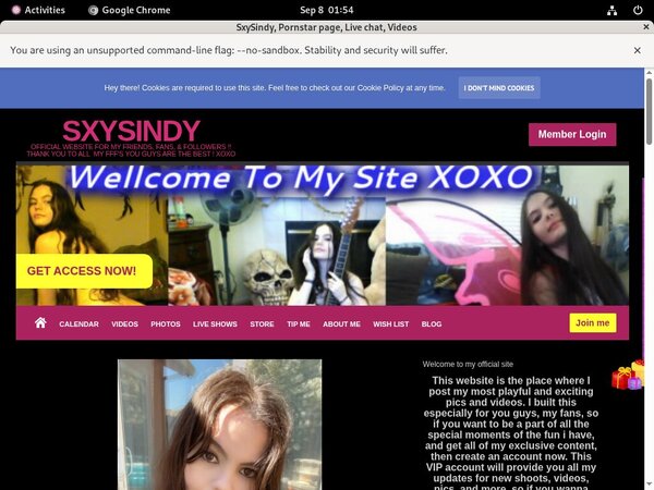 Login To Sxysindyxoxo For Free
