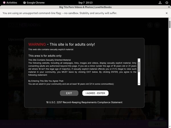 Loveherboobs.com User And Password
