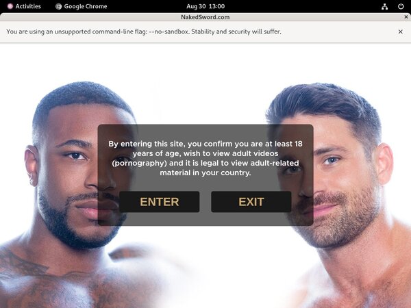Naked Sword With AOL Account