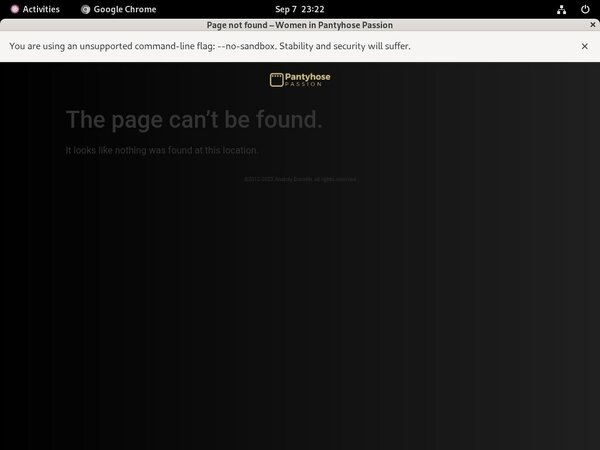 Pantyhose-passion.com Online