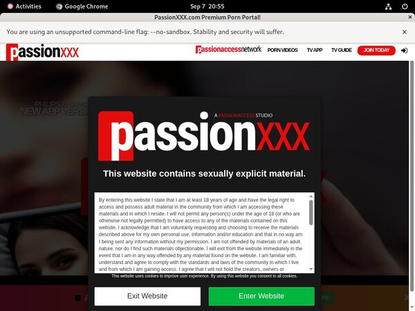 Passion XXX Free Trial Url