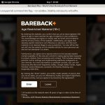 Plus Bareback Discount Deal