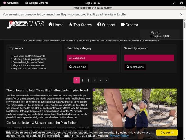 RosellaExtrem With Canadian Dollars