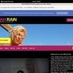 SELAH RAIN Free Trial Promo SELAH RAIN Free Trial Promo
