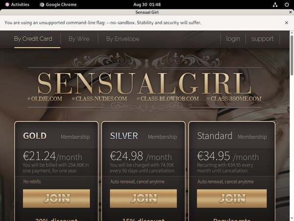 Save On Sensual Girl Trial