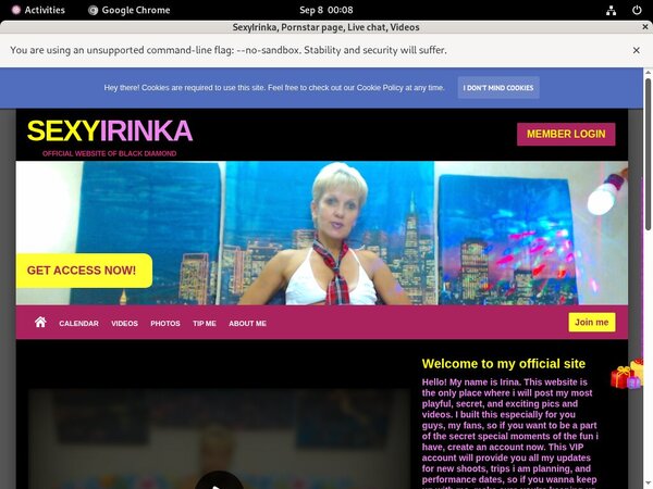 SexyIrinka Premium Passwords