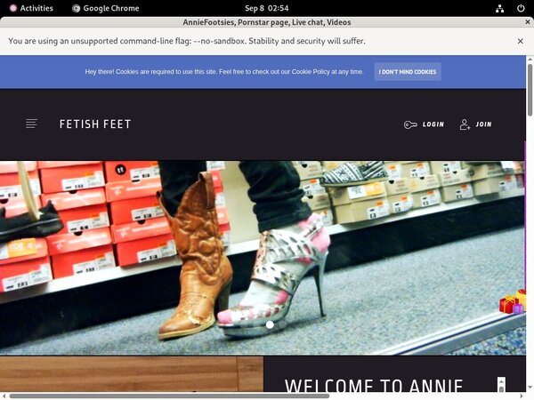 Site Rip AnnieFootsies