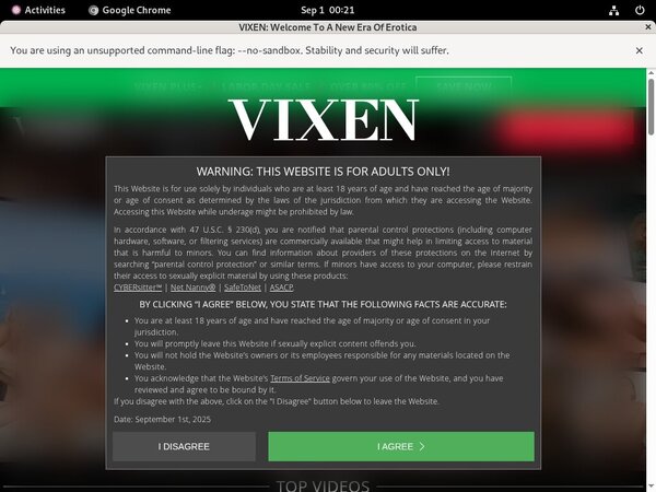 Vixen Signup Vixen Signup