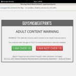 Free Guys In Sweatpants Membership