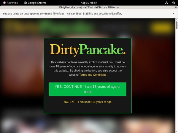 Dirty Pancake Reduced Rate