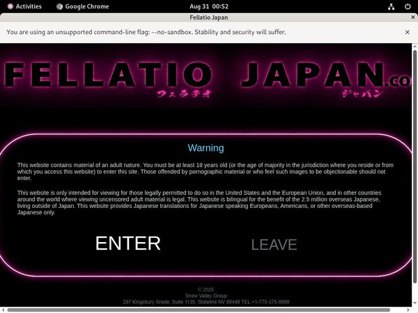 Fellatiojapan.com Fetish
