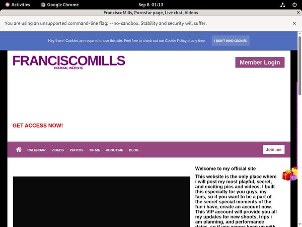 Free Franciscomills Login Accounts