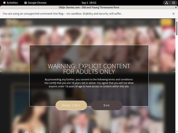 Oldje-3some.com Tranny