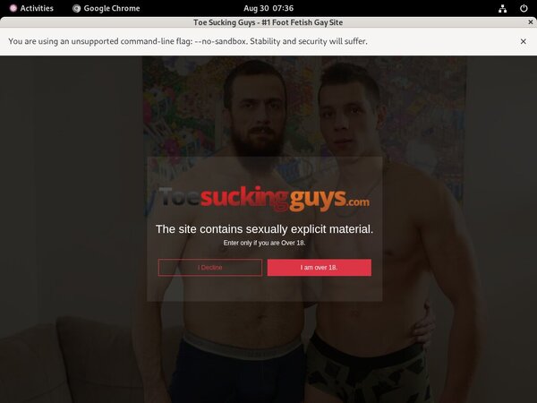Toe Sucking Guys Billing Form