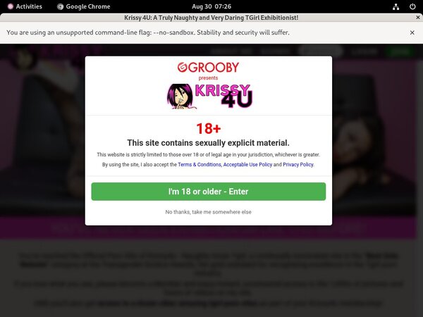 Join Krissy 4 U Gift Card