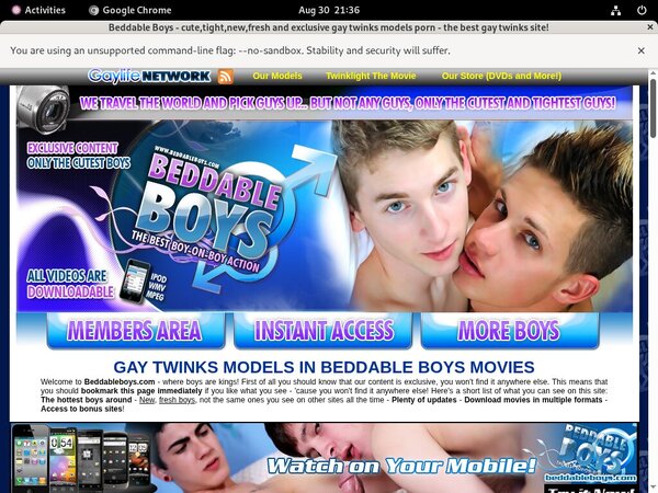 Beddable Boys Nude Pictures