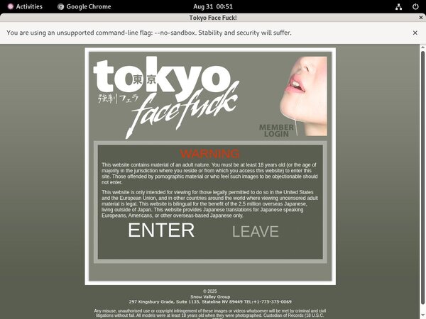 Tokyofacefuck.com Full Com
