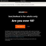 Sexlikereal Credits Sexlikereal Credits