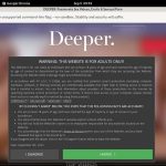 Deeper Xxx Password